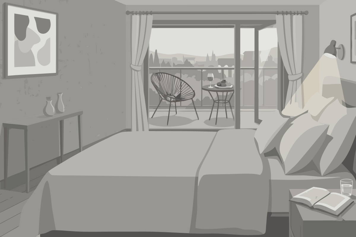 Queen Suite with Two Queen Beds and Tub - Accessible/Non Smoking